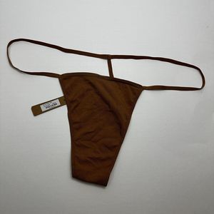 SKIMS | NWT T-STRING‎ CAMEL THONG PANTY - SIZE 4X